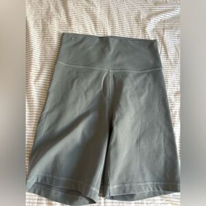 Olive Greeen TNA Biker shorts